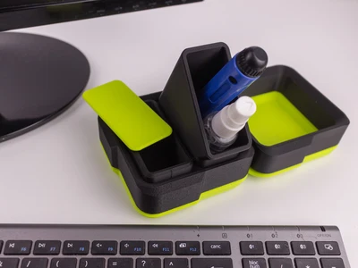 Removable Insert Cups - 2x1 Modular Organizer (Flat & Angled)