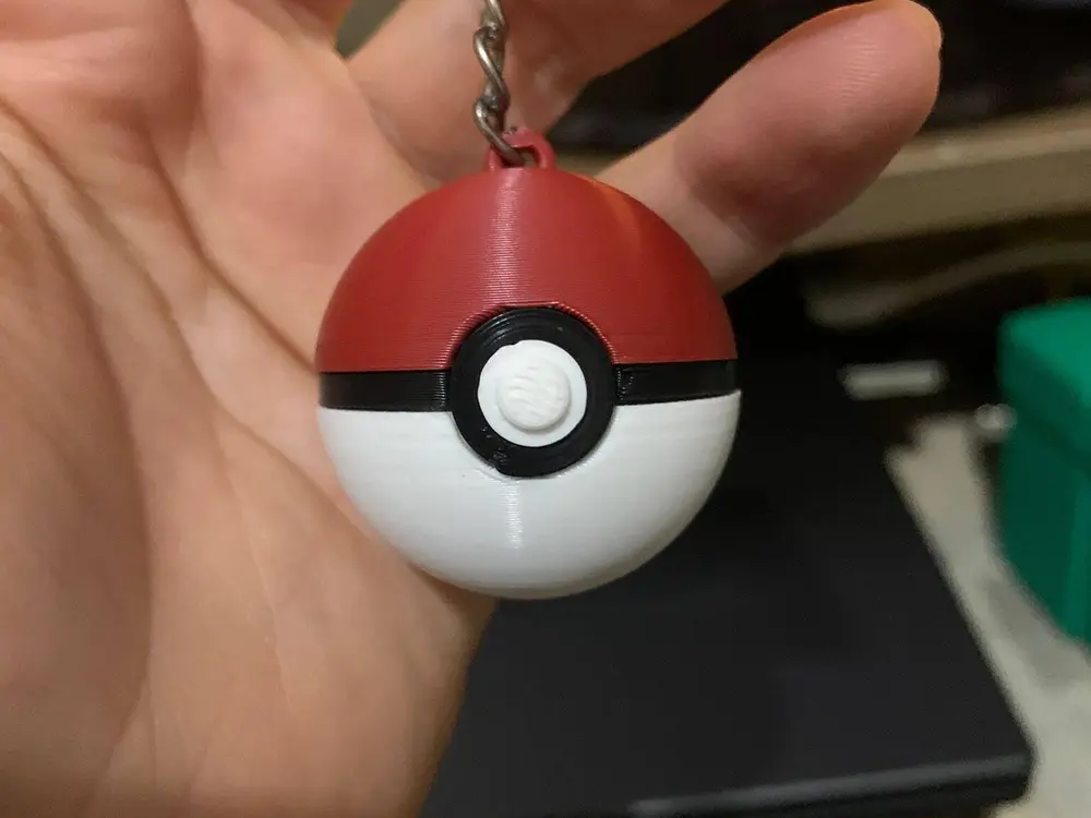 Pokeball Keychain-Pokemon Keychain