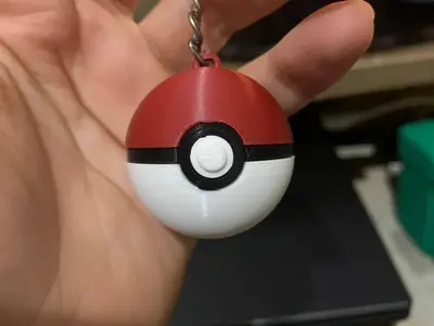 Pokeball Keychain-Pokemon Keychain
