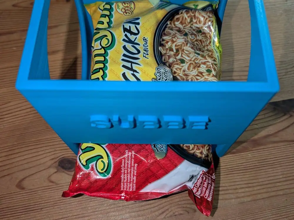 Chinese Takeout Box for Instant Noodles (e.g., Ramen/YumYum Holder)