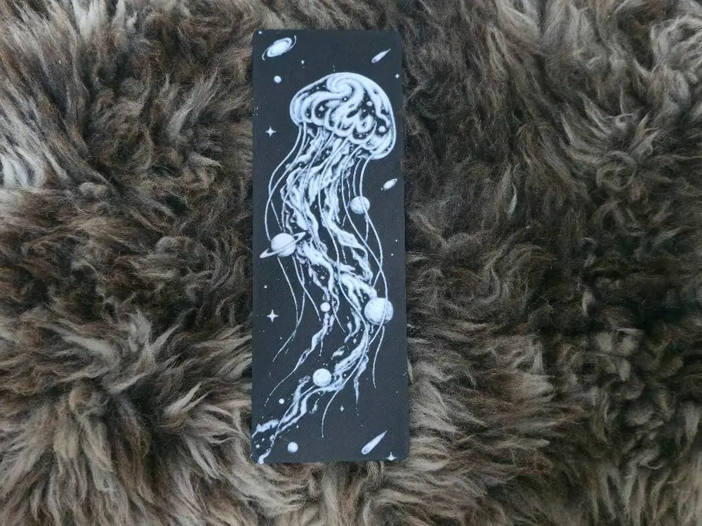 Cosmic Jellyfish Bookmark