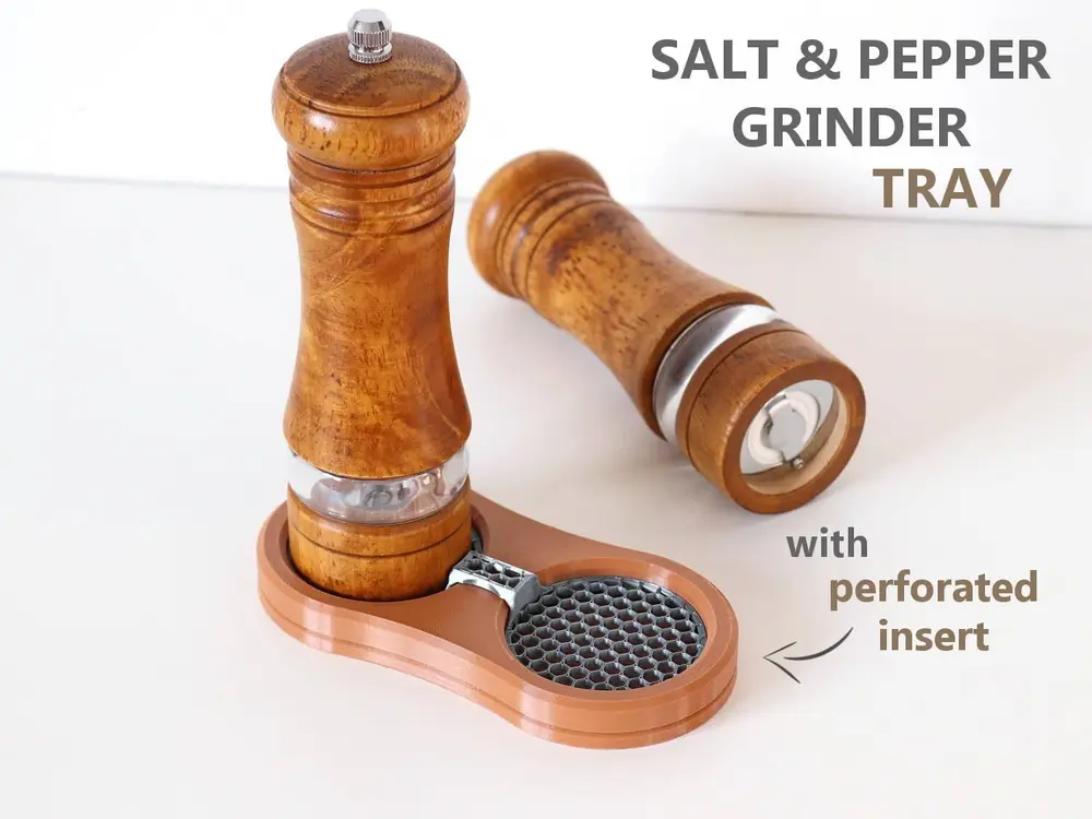 Salt & Pepper Grinder Tray