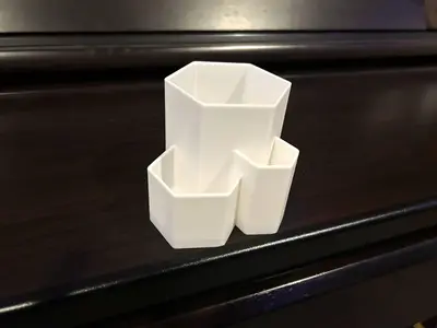 Rounded Edge Desk Organizer