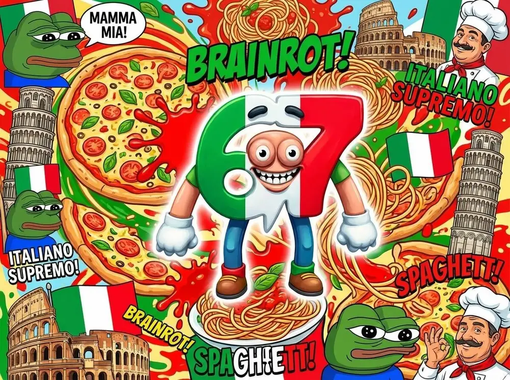 Steal a Italian brainrot 67 Inspired Figure ForKid