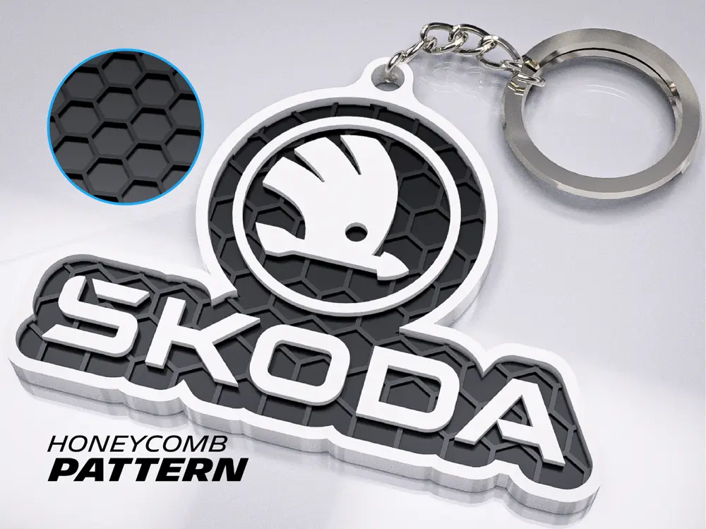 Skoda Keychain