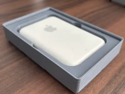 Contenedor Gridfinity para el paquete de carga MagSafe