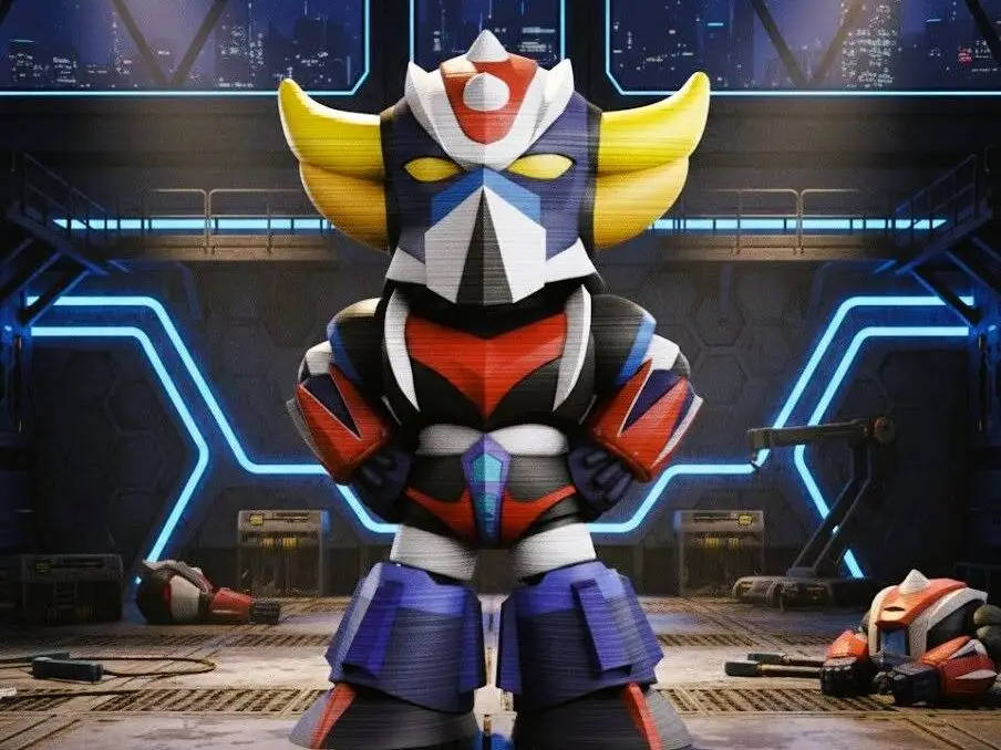 Goldrake - Chibi Robot Figurine