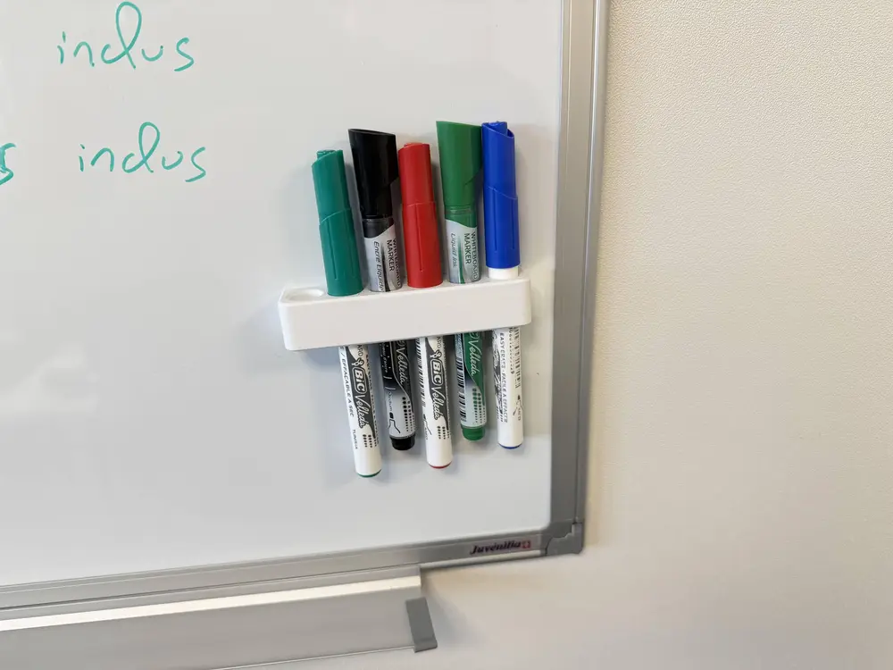 Whiteboard pencil holder