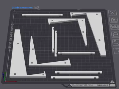 Modularer Buchständer