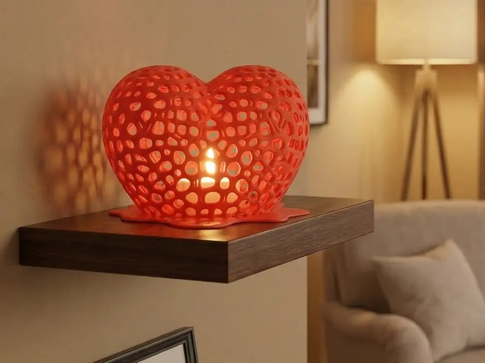 Voronoi Sinking Heart