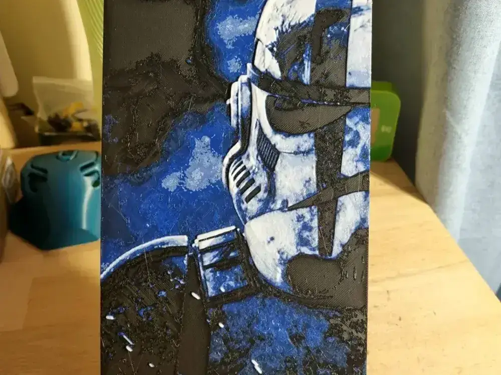 Blue Storm Trooper Star Wars