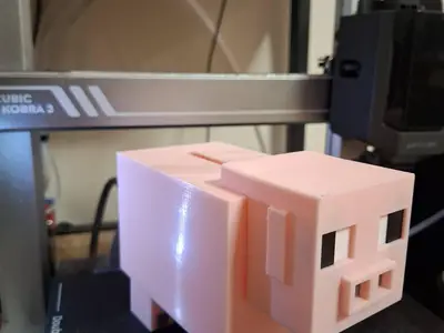 Minecraft Piggy Bank