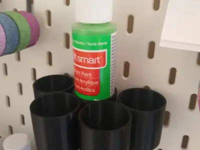 7 x Paint holder for ikea skadis