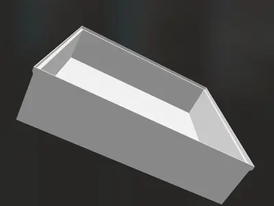 Stacking big Square screw box