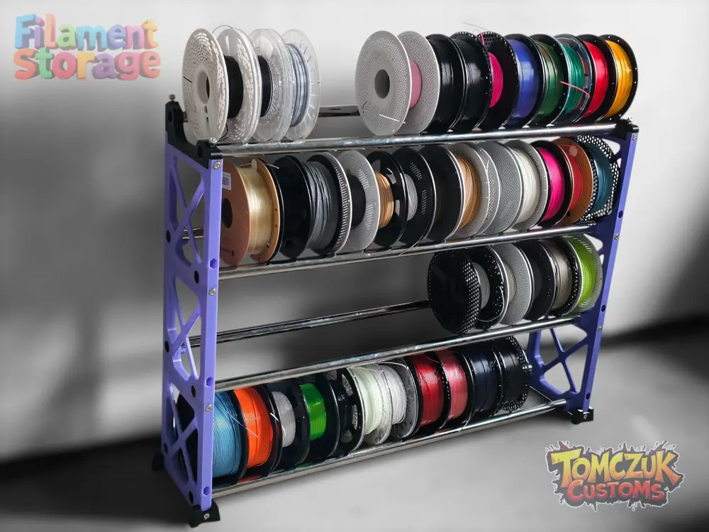 Filament Storage for 25mm steel tube