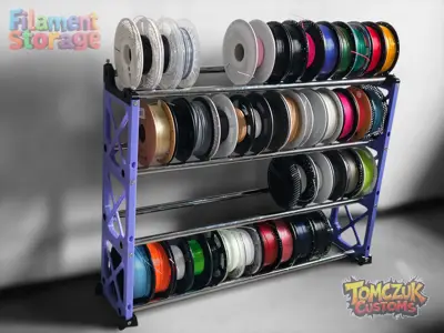 Filament Storage for 25mm steel tube