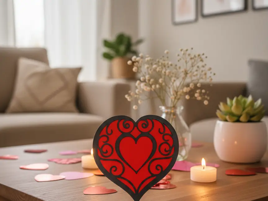 love heart decoration