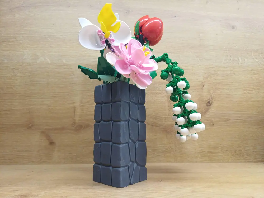 Stone Tower Vase / Planter
