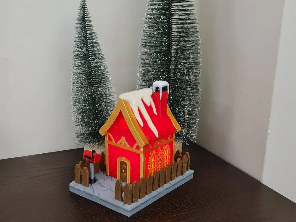 Lovely Cozy House for Led candle