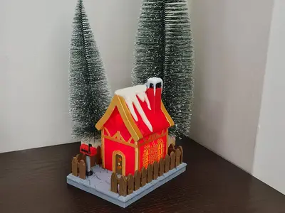 Lovely Cozy House for Led candle