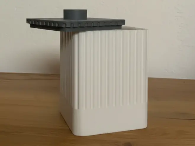 Small Modern Ribbed Organizer – No Supports