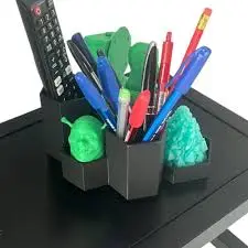 hexagonal desk organizer