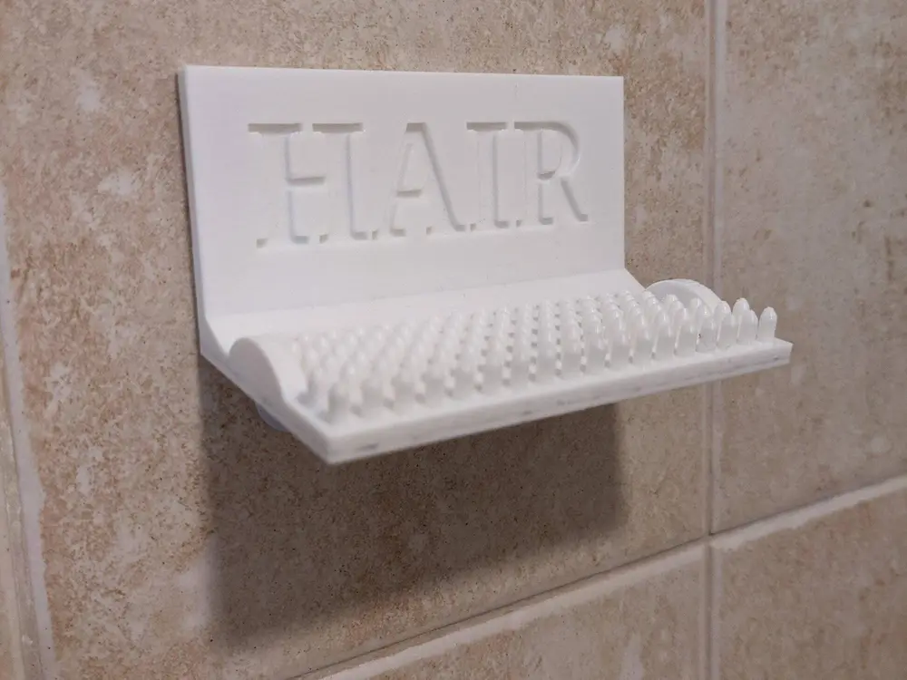 Shower Hair Holder by Bleo3