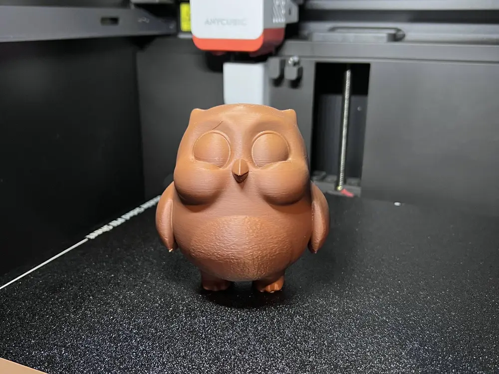 Adorable Chubby Chibi Owl