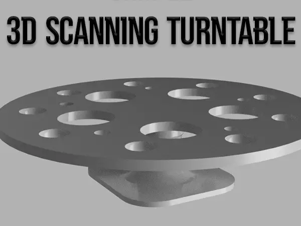 Simple 3d Scanning Turntable