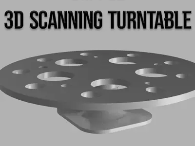 Simple 3d Scanning Turntable