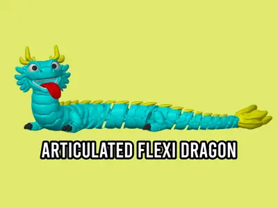 Articulated Flexi Dragon