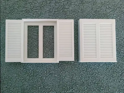 Windows and shutters for architectural modeling. 1:35 scale