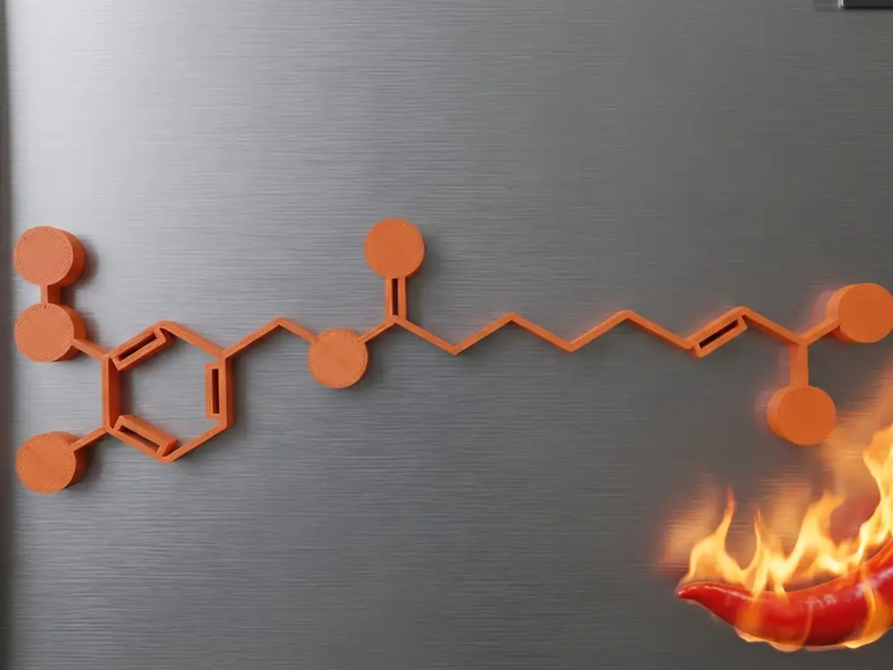 Capsaicin Molecule Magnet