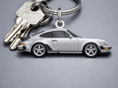 Schlüsselanhänger Porsche 911 Turbo