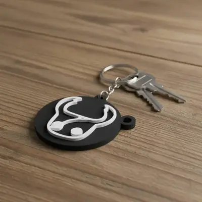 Hollow Knight 3D Keychain