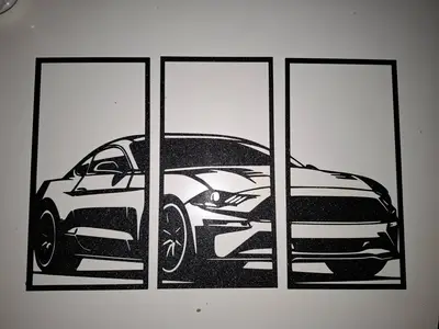 Ford Mustang Wall Art