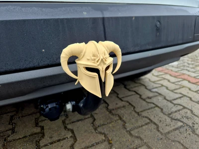 Horned Helmet Hitch Ball cover