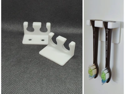 Zahnputzstation Halter / Toothbrush Organizer - Makeronline