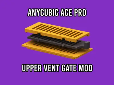 Anycubic ACE Pro – Upper Vent Gate Mod