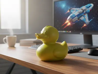 Cute Little Duck