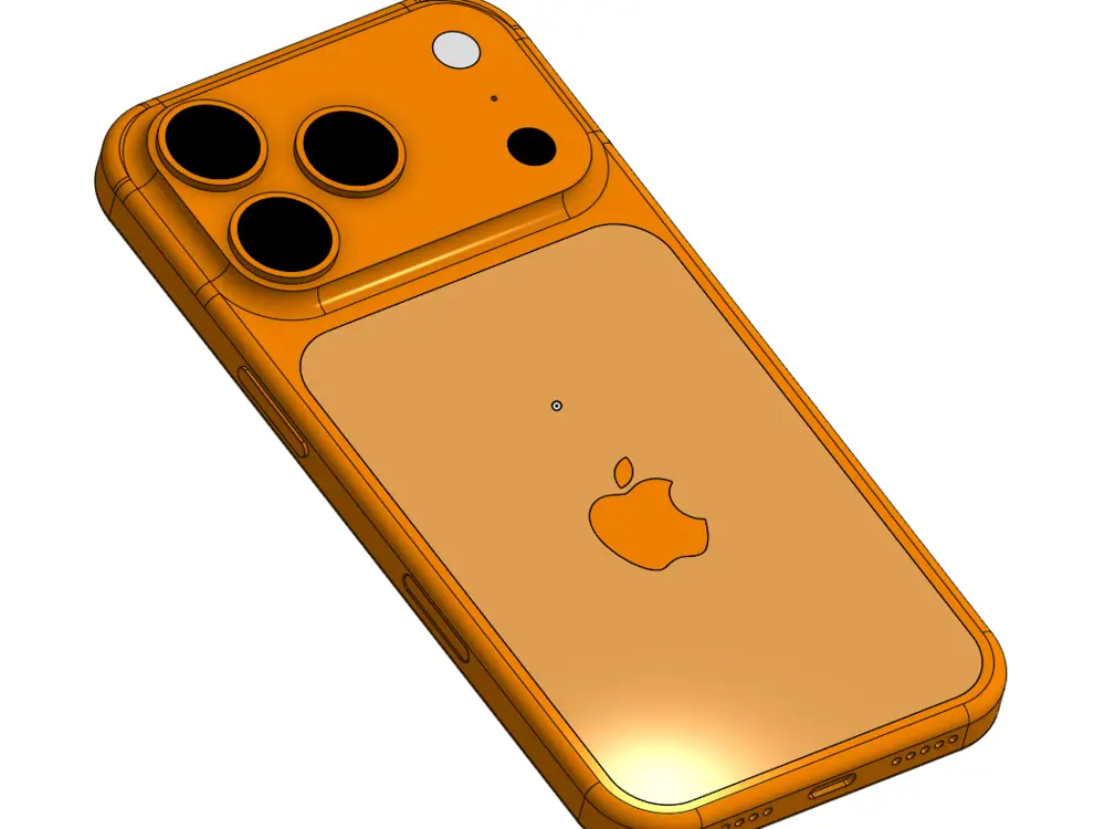 iPhone 17 Pro Dummy Model + step file