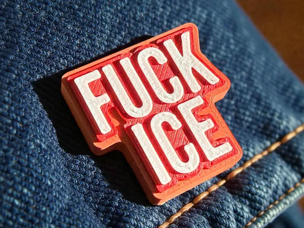 F*ck ICE Magnetic Pin