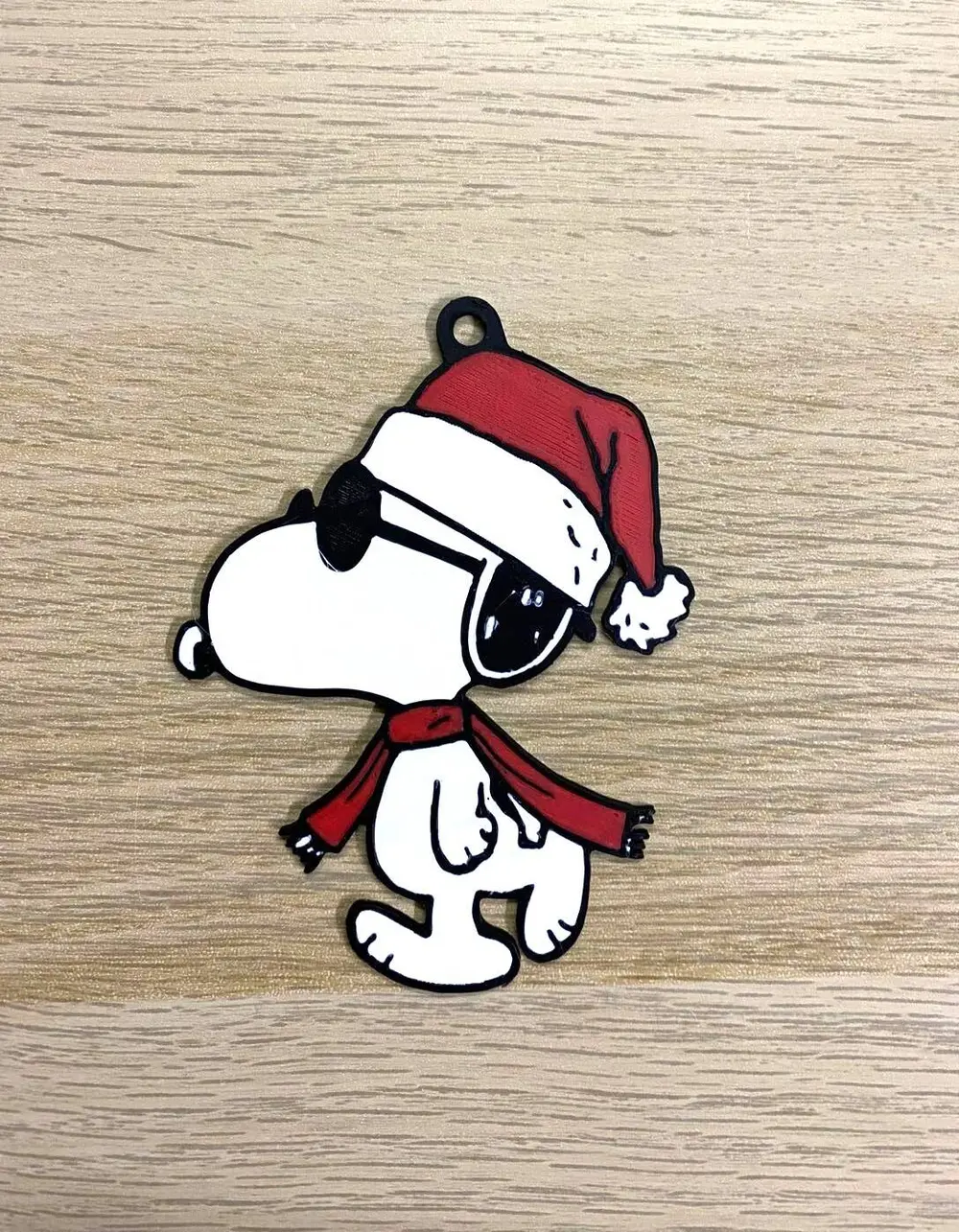Keychain snoopy navidad