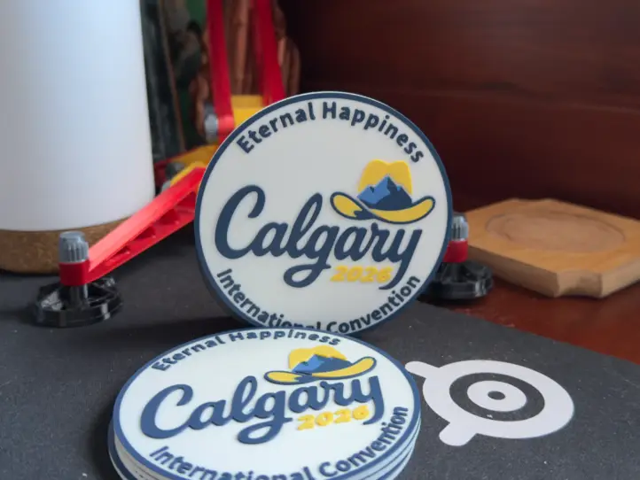 Juego de posavasos de la Convención Internacional de Calgary