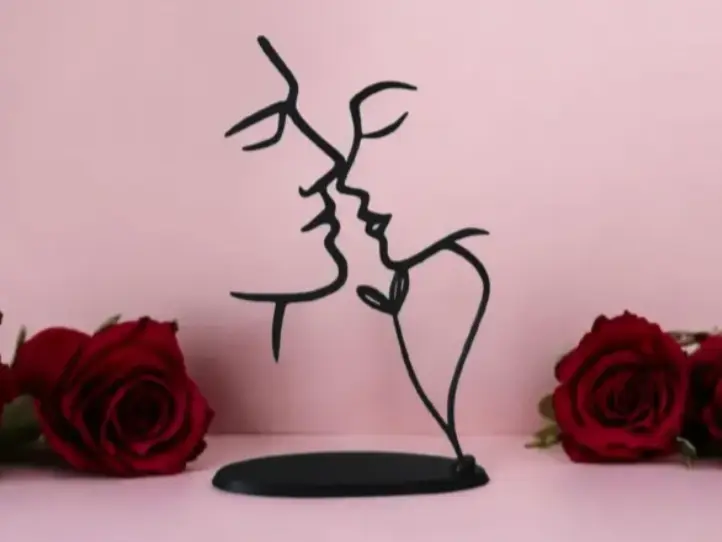 Arte 2D de Amor con soporte