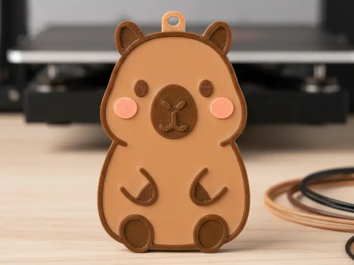Llavero capibara