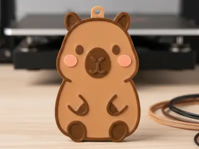 Llavero capibara