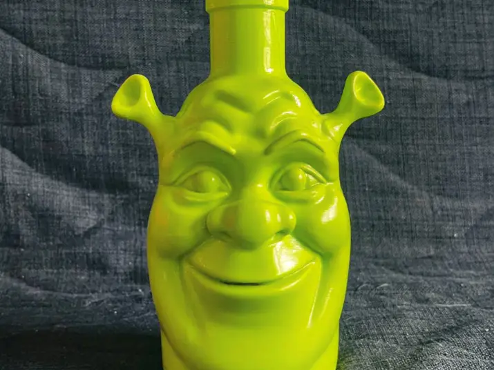 Botella de Shrek