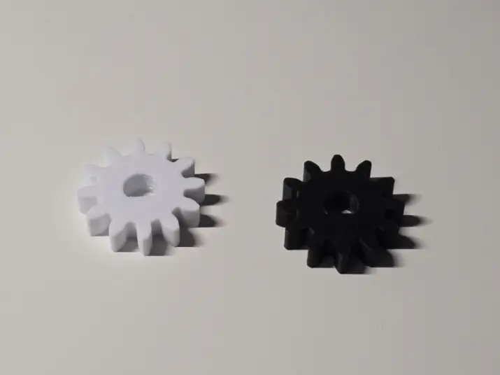 Engranaje Recto Módulo 2.5 | 12 Dientes | Eje D de 9.5mm