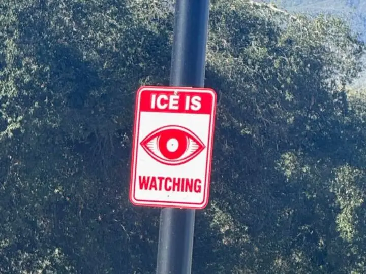 Señalización de advertencia de cámara de seguridad